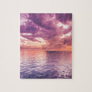 Ocean Sunset Inspirational Pussel