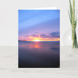 Ocean Sunset Kort