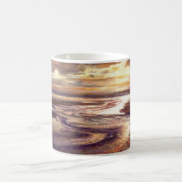 ’Ocean Sunset Swirl’ Mugg