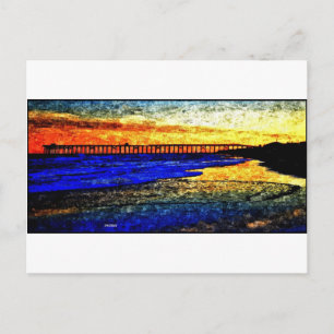 Ocean SunSet Vykort