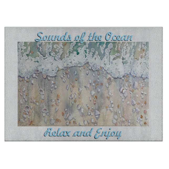 Ocean Surf Cutting Board (Framsidan)