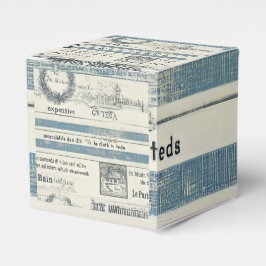 Ocean-Thame Cube Gift Box Presentaskar