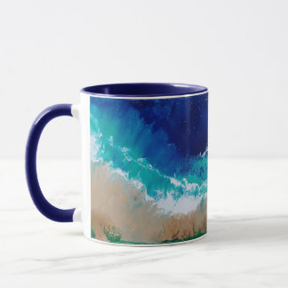 Ocean Thated Coffee Mugg Art av JP Denyer Artist