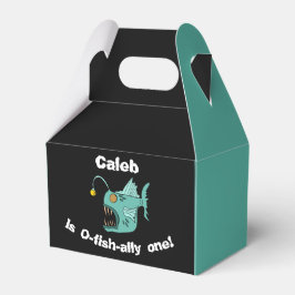 Ocean Theme Boys Birthday Anglerfish O-fish ally Presentaskar