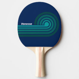 Ocean Tide Curl Stripes med namn Pingisracket