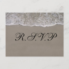 Ocean Tide R.S.V.P-kort Inbjudan Vykort