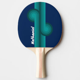 Ocean Tide Stripe Loop med namn Pingisracket