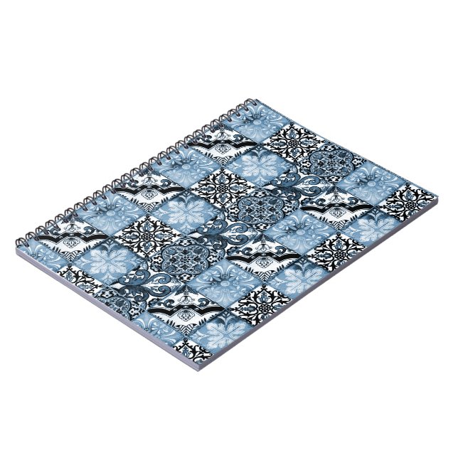 Ocean Tile Anteckningsbok (Vänstra Sidan)