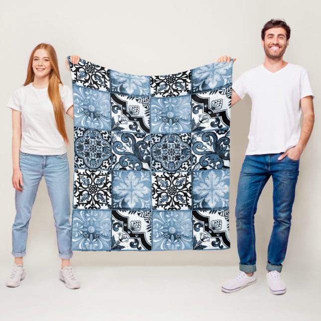 Ocean Tile Fleecefilt (På plats)