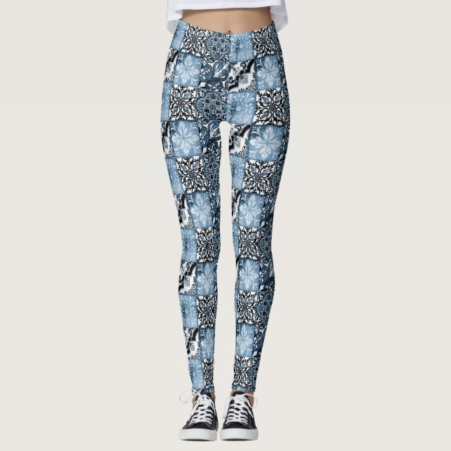 Ocean Tile Leggings (Framsida)