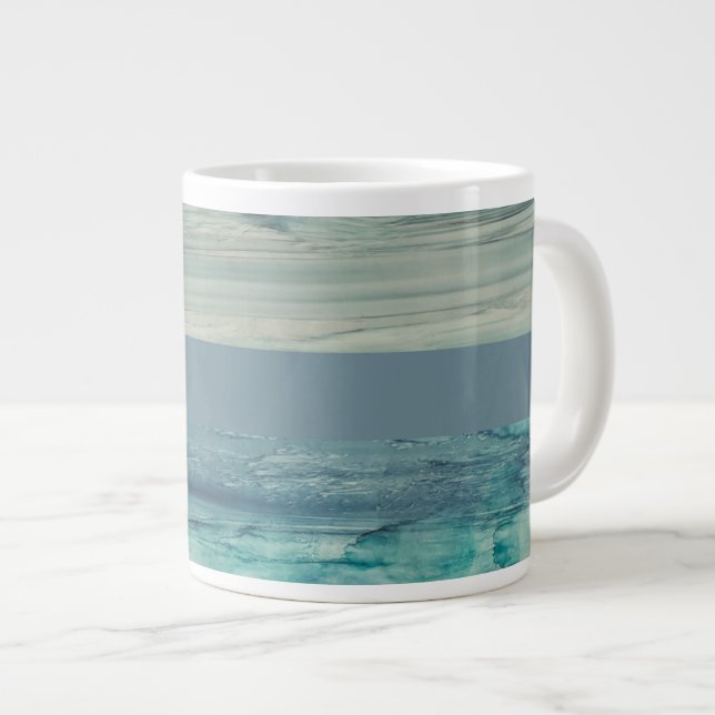 “Ocean Tones II” Kombimugg Jumbo Mugg (Framsida höger)