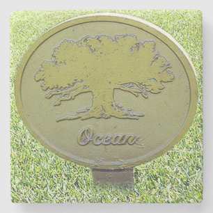 Ocean Träd Golf, Kiawah Island, SC Marble Underläg Underlägg Sten