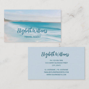 Ocean Travel Agent Visitkort