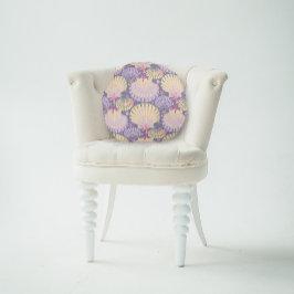 Ocean Treasures lavender Rund Kudde