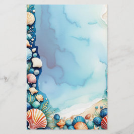 Ocean Treasures Stationery Brevpapper