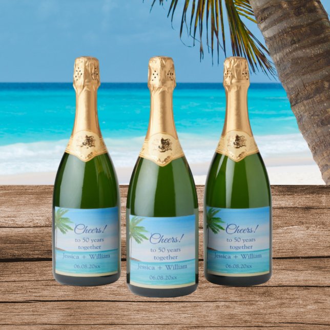 Ocean Tropical Golden 50:e Bröllop-årsdagen (Skapare uppladdad)