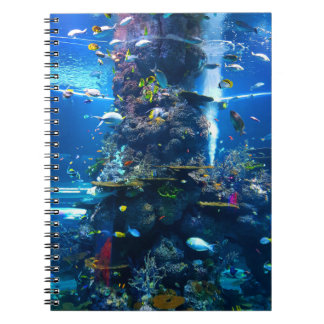 Ocean Underwater Fish Notebook Anteckningsbok