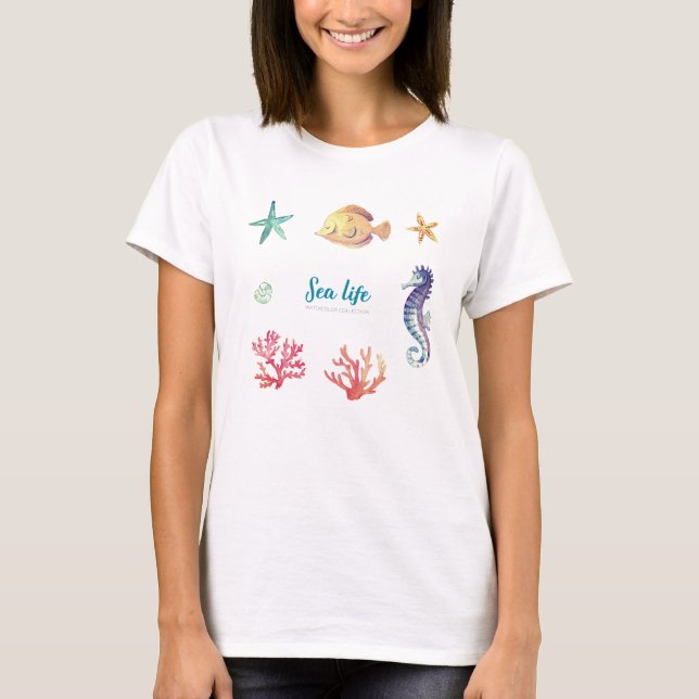 Ocean Unity Pride Grafisk T-Shirt (Framsida)
