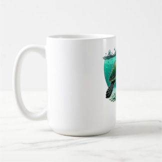 🌊 Ocean Utforskare Havssköldpadda 🐢 Kaffemugg