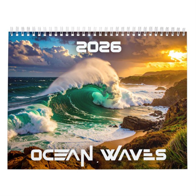 OCEAN VÅGAR - 2026 - KALENDER (Omslag)