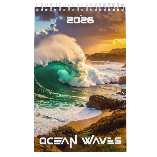 OCEAN VÅGAR - 2026 - KALENDER (Omslag)