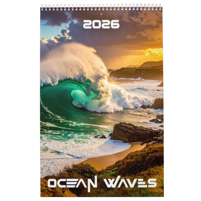 OCEAN VÅGAR - 2026 - KALENDER (Omslag)