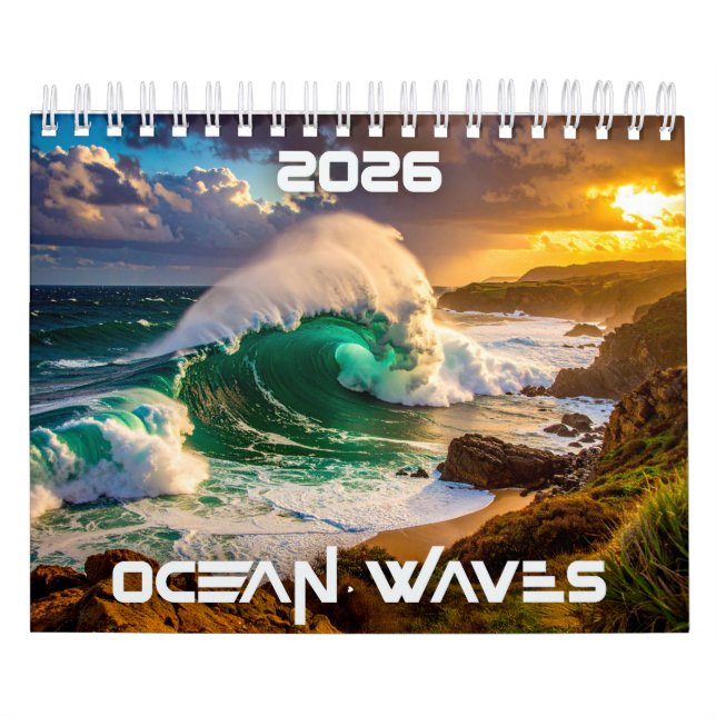 OCEAN VÅGAR - 2026 - KALENDER (Omslag)