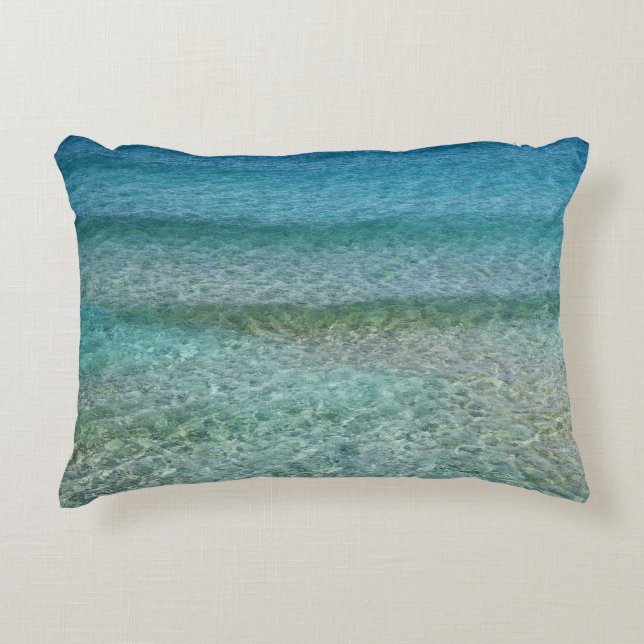 Ocean Vågar Accent Pillow Prydnadskudde (Framsidan)