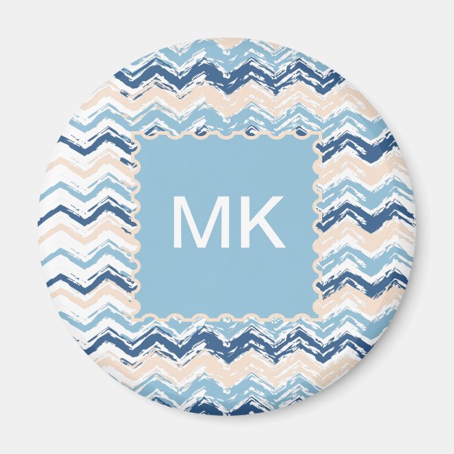 Ocean Vågar Chevron Magnet (Framsidan)