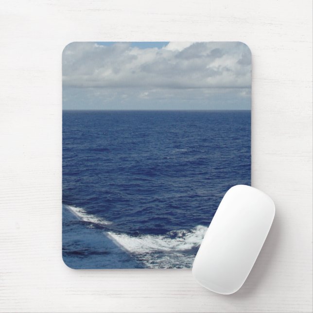Ocean Vågar & Fluffy Clouds Mousepad Musmatta (Med mus)