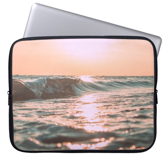 OCEAN VÅGAR LAPTOP FODRAL (Framsidan)
