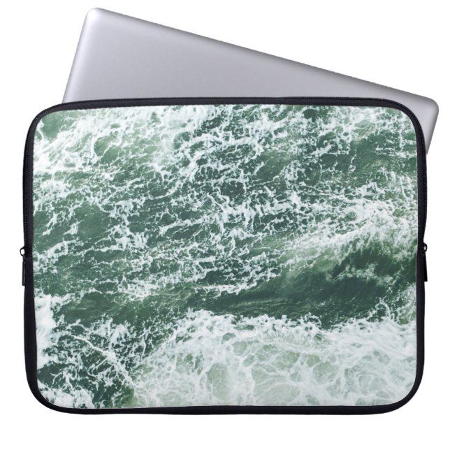 OCEAN VÅGAR LAPTOP FODRAL (Framsidan)