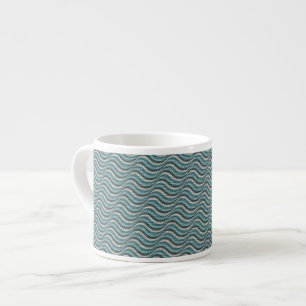Ocean Vågar Linen Titta Espressomugg