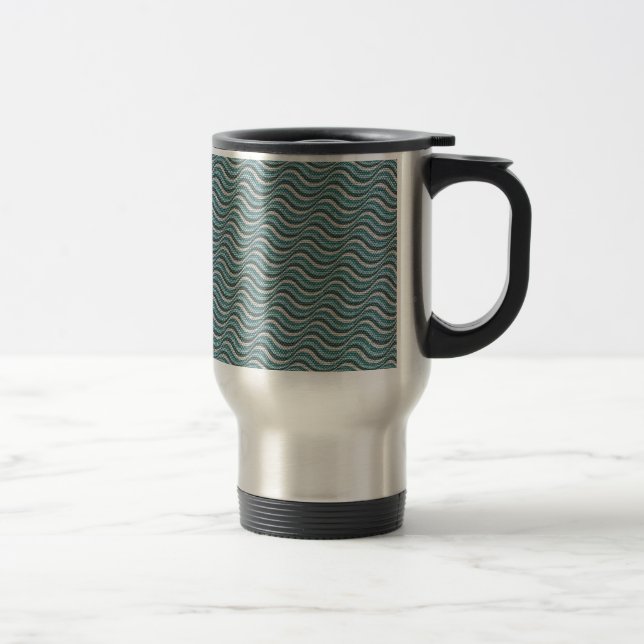 Ocean Vågar Linen Titta Resemugg (Höger)