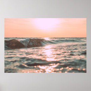 OCEAN VÅGAR POSTER
