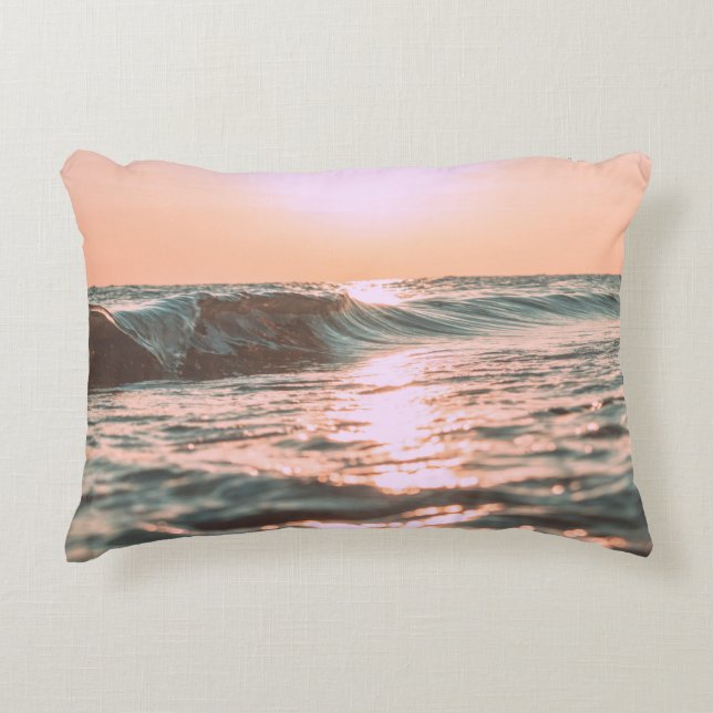 OCEAN VÅGAR PRYDNADSKUDDE (Framsidan)