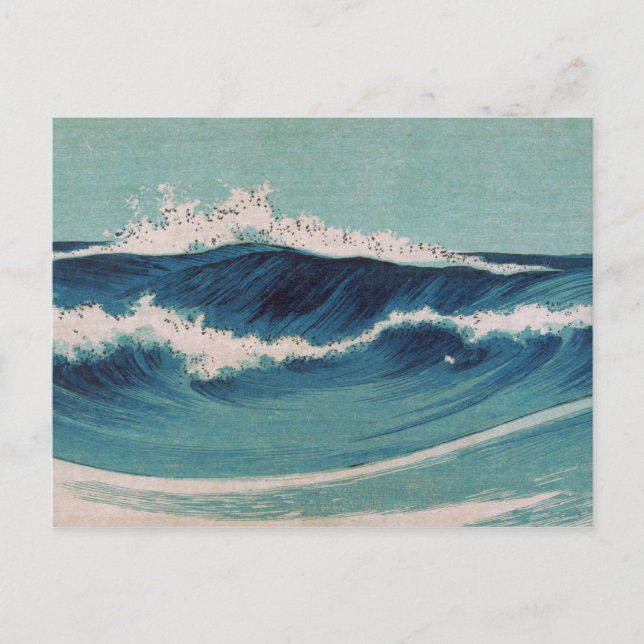 Ocean Vågar - Uehara Konen Vykort (Framsida)