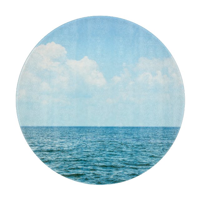 Ocean Vatten, Clear Blå himmel. (Framsidan)