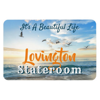 Ocean Vatten Scenia Photo Cruise Room Monogram Magnet