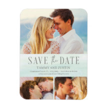 Ocean Vibes Beach Wedding Spara datum magneter