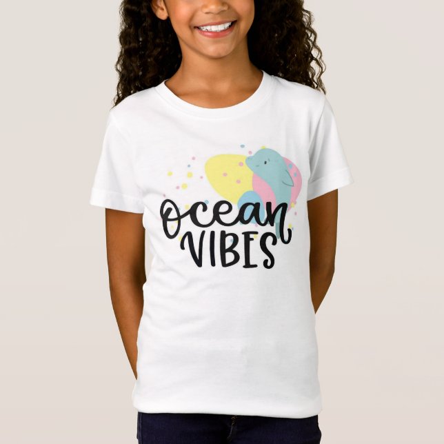 Ocean Vibes T-Shirt (Framsida)