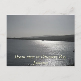Ocean view i Discovery Bay Jamaica Vykort