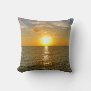 Ocean View Sunset Kudde