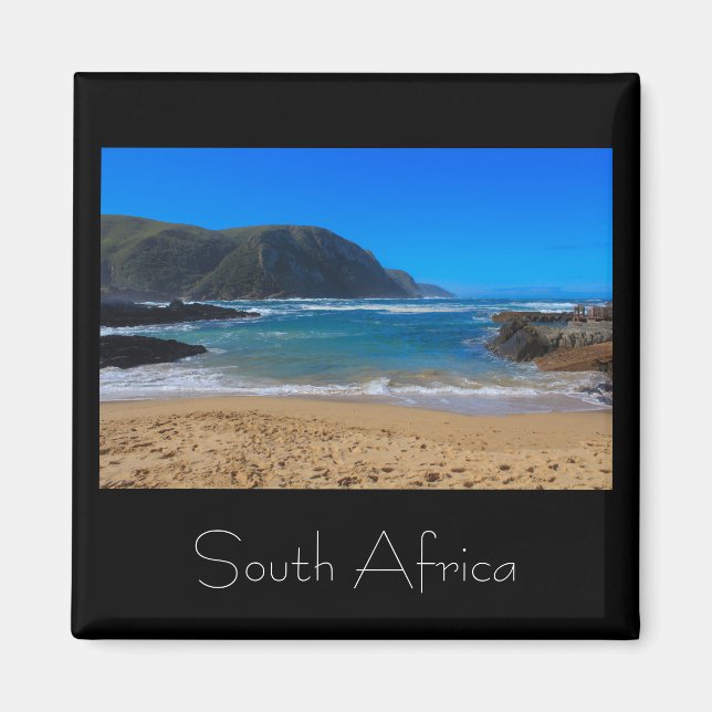 Ocean View Tsitsikamma Park South Afrika Magnet (Framsidan)