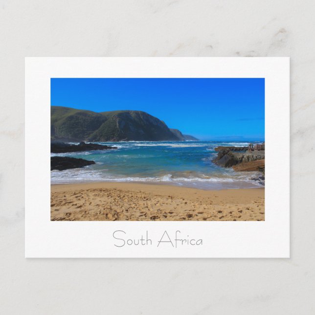 Ocean View Tsitsikamma Park South Afrika Postcard Vykort (Framsida)