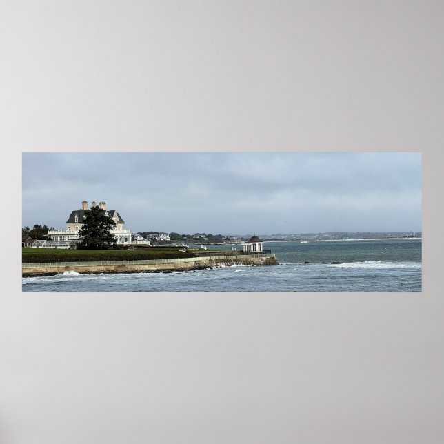 Ocean View with Home Poster (Framsidan)