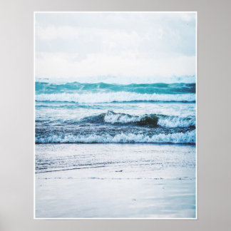 Ocean Vinkar version 2-fotografi Poster Skriv ut