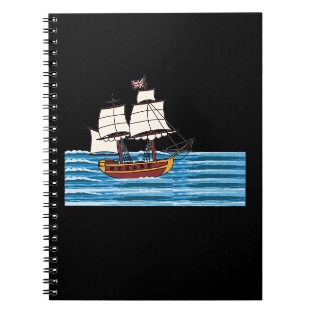 Ocean Voyage Anteckningsbok (Framsidan)
