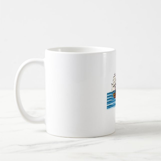 Ocean Voyage Kaffemugg (Vänster)