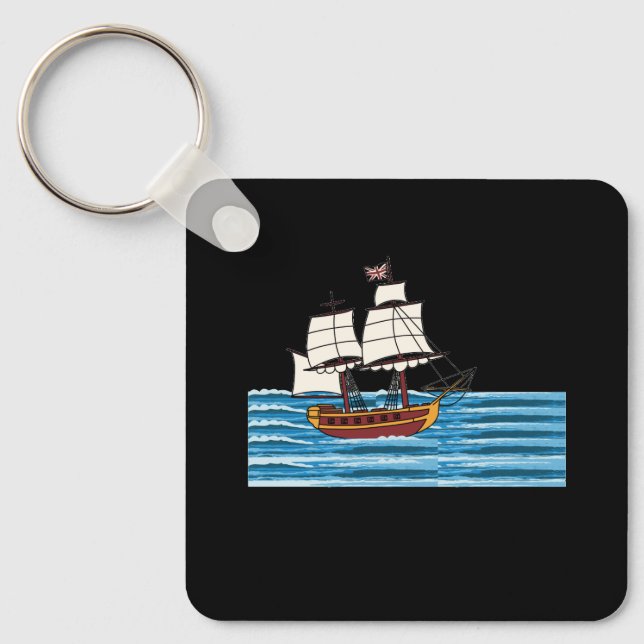 Ocean Voyage Nyckelring (Framsida)